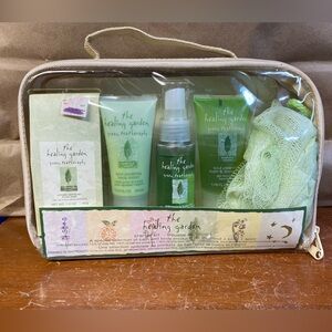 The Healing Garden Green TeaTherapy 5 Piece Starter Kit Bath & Body Travel NEW